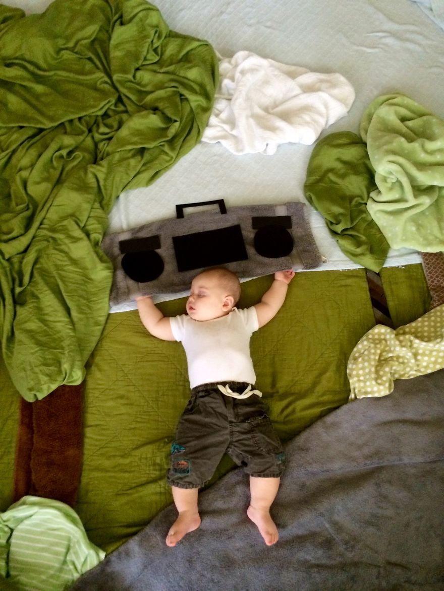 With The Help Of Household Items, I Like To Send My Son On Magical Adventures While He Sleeps