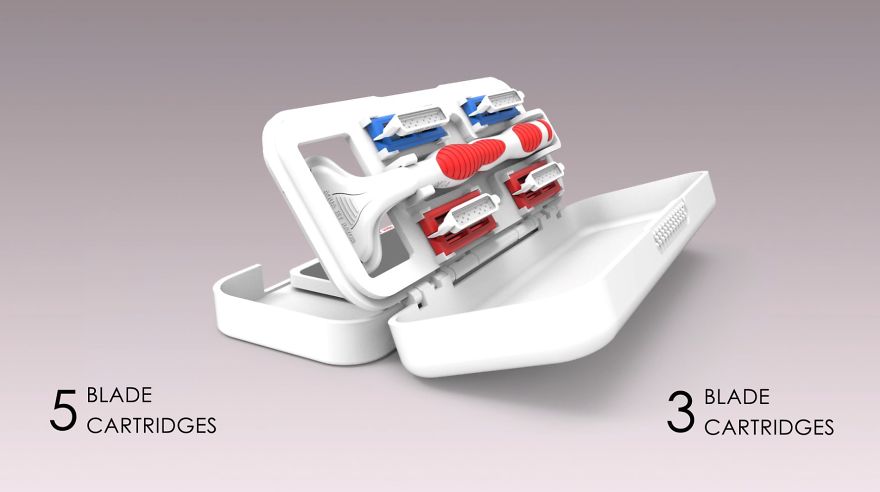 Ingenious Foam-Free Shaving Razor Ingenious Foam-Free Shaving Razor