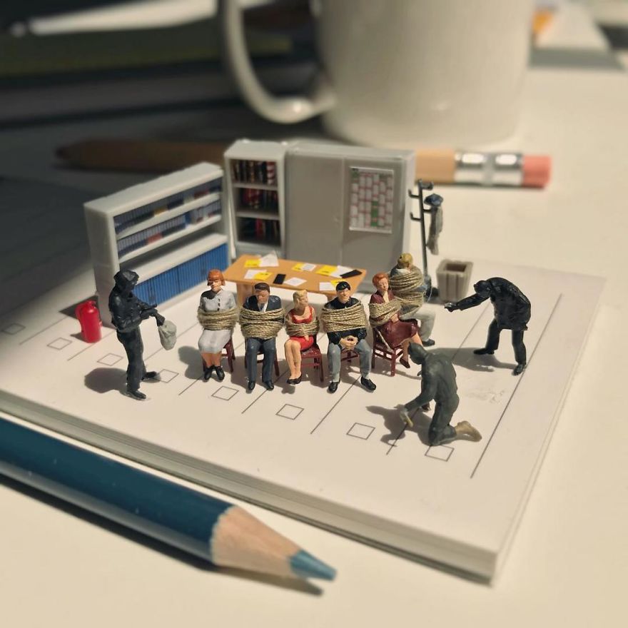 Miniature Office Of Derrick Lin