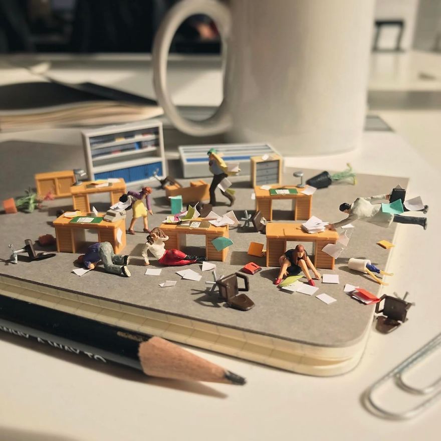 Miniature Office Of Derrick Lin