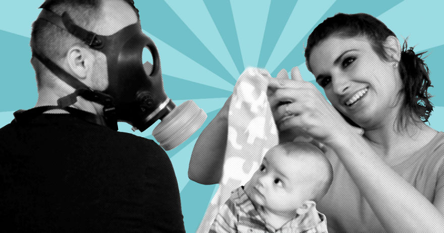My Wife And I Filmed This "Moms Vs. Dads" Comedy Video With Our New Baby (Yes, Some Of It Is Based On Real Events...) My Wife And I Filmed This "Moms Vs. Dads" Comedy Video With Our New Baby (Yes, Some Of It Is Based On Real Events...)
