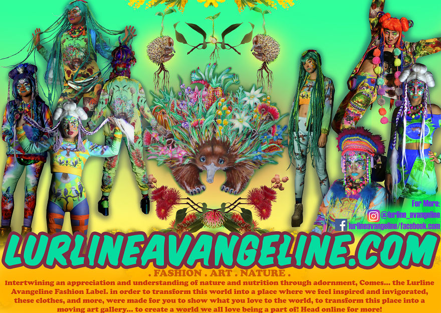Lurline Avangeline Is Using Kaleidoscopic Adornment To Draw Attention To The Power Of Native Australia And Health Lurline Avangeline Is Using Kaleidoscopic Adornment To Draw Attention To The Power Of Native Australia And Health