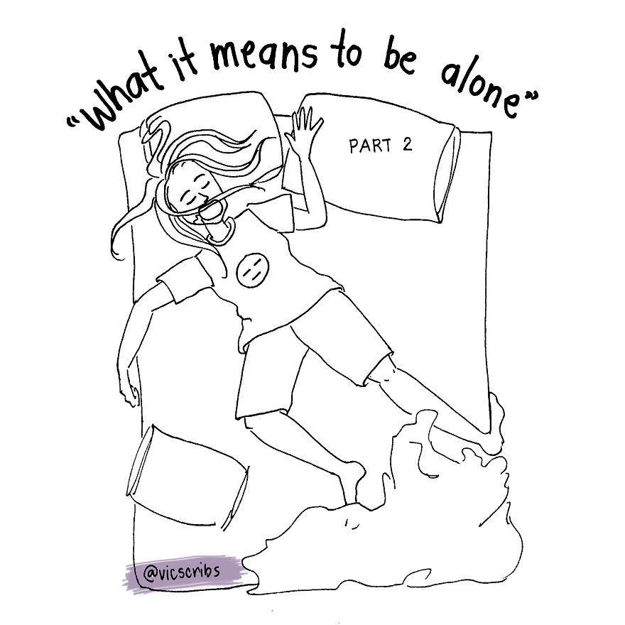 "What It Means To Be Alone" - An Illustrated Collection