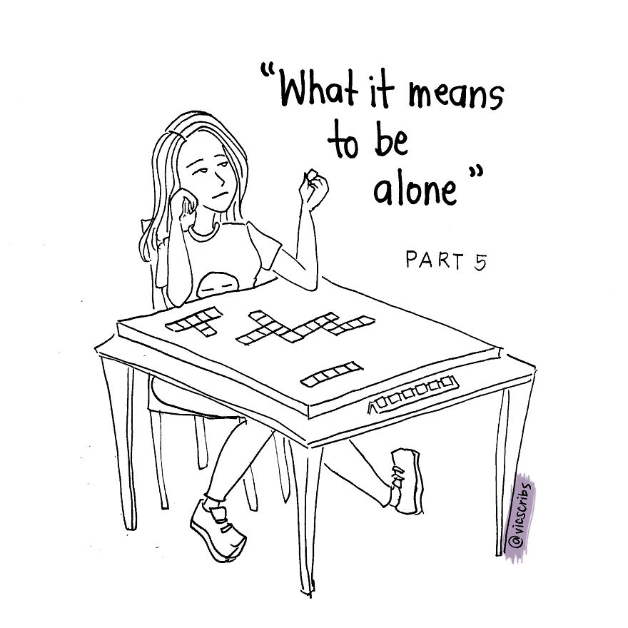 "What It Means To Be Alone" - An Illustrated Collection