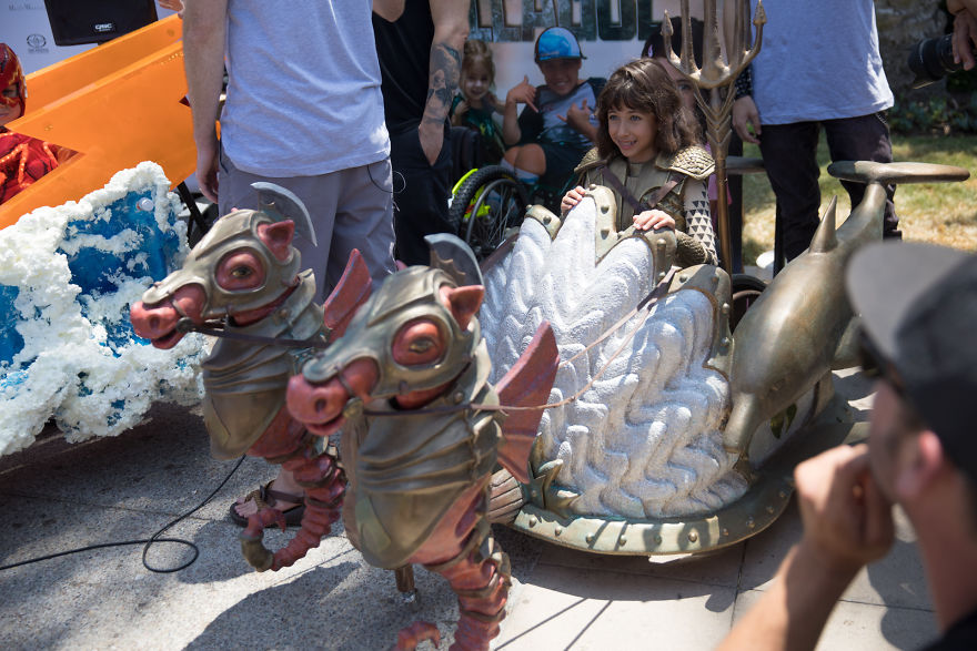 These Amazing Wheelchairs Customized For Kids At Comic Con Will Make You Tear Up
