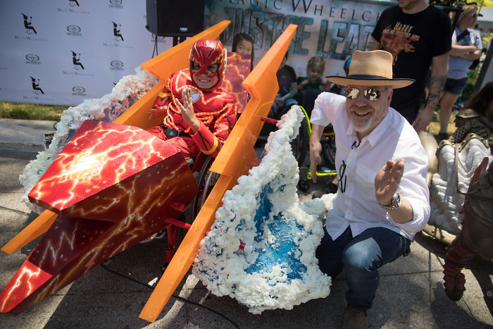 These Amazing Wheelchairs Customized For Kids At Comic Con Will Make You Tear Up