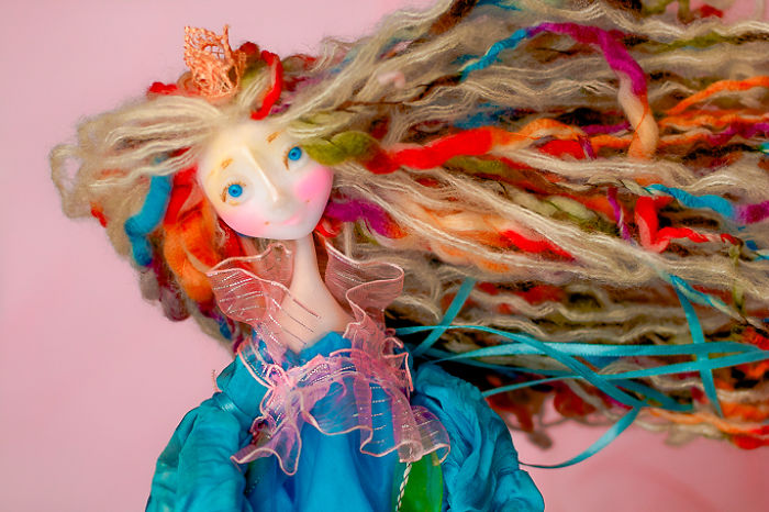 We Make Handmade Fairy Dolls And Share Them As Street Performers