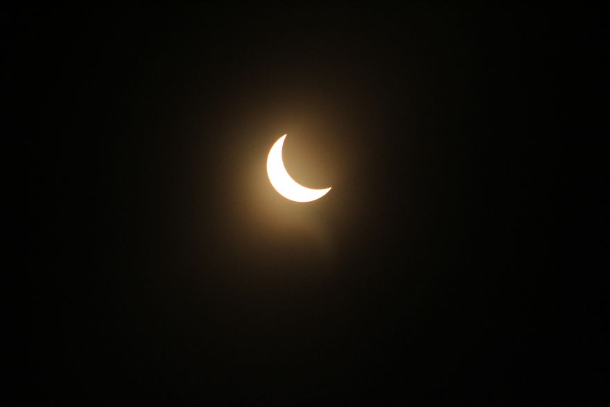 I Photographed The Solar Eclipse
