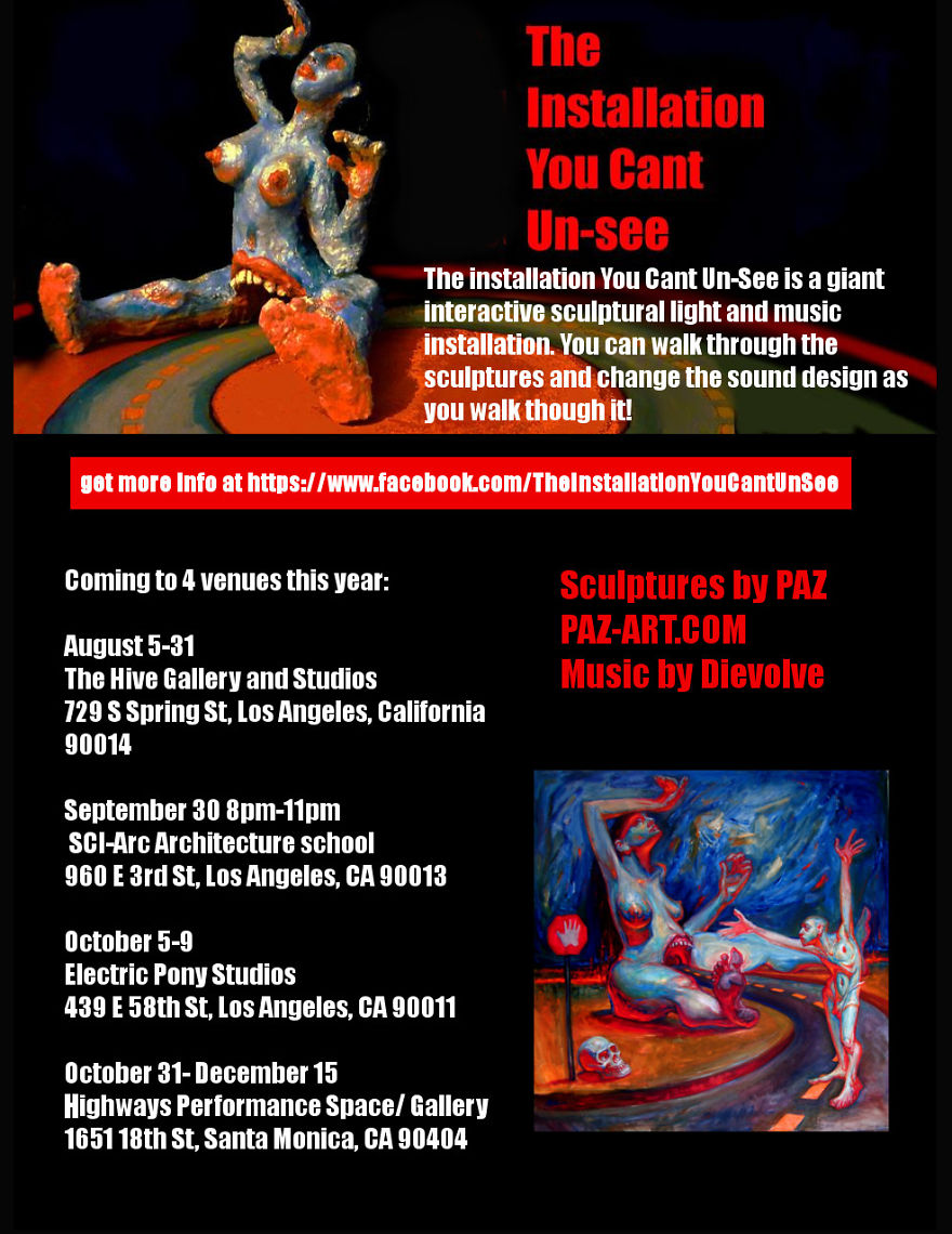 The Installation You Cant Un-See: Huge Sculpture I Made Of Papaer Mache The Installation You Cant Un-See: Huge Sculpture I Made Of Papaer Mache