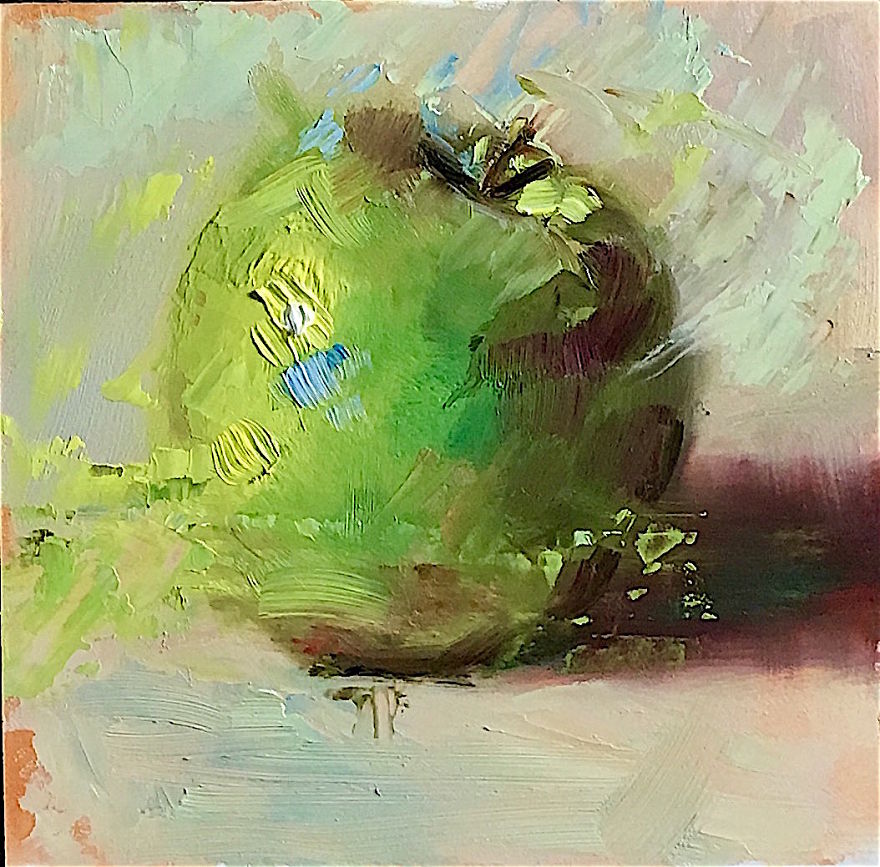 The Eloquence Of Using Thick Paint On My Paintings!