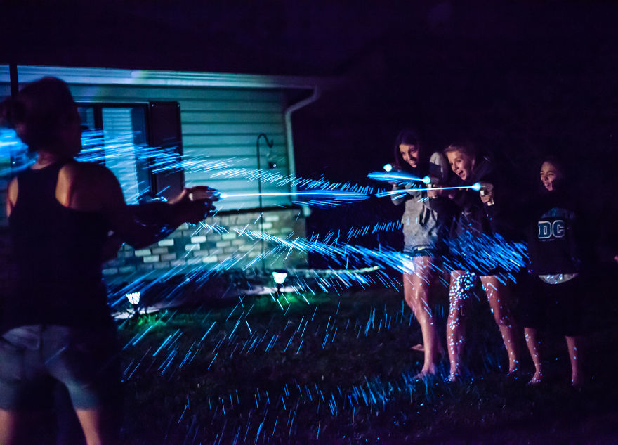 We Made A Water Blaster That Uses Natural Bioluminescent Proteins To Make Water Glow! We Made A Water Blaster That Uses Natural Bioluminescent Proteins To Make Water Glow!