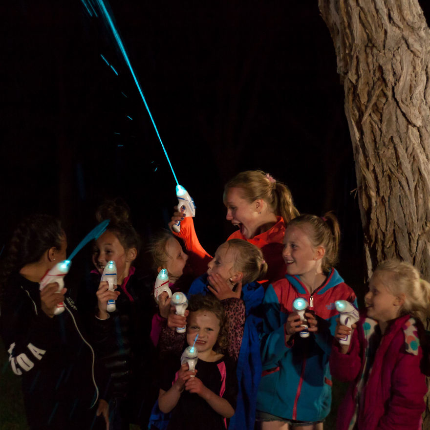 We Made A Water Blaster That Uses Natural Bioluminescent Proteins To Make Water Glow! We Made A Water Blaster That Uses Natural Bioluminescent Proteins To Make Water Glow!