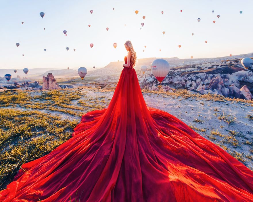 Cappadocia, Turkey. Model: Maria