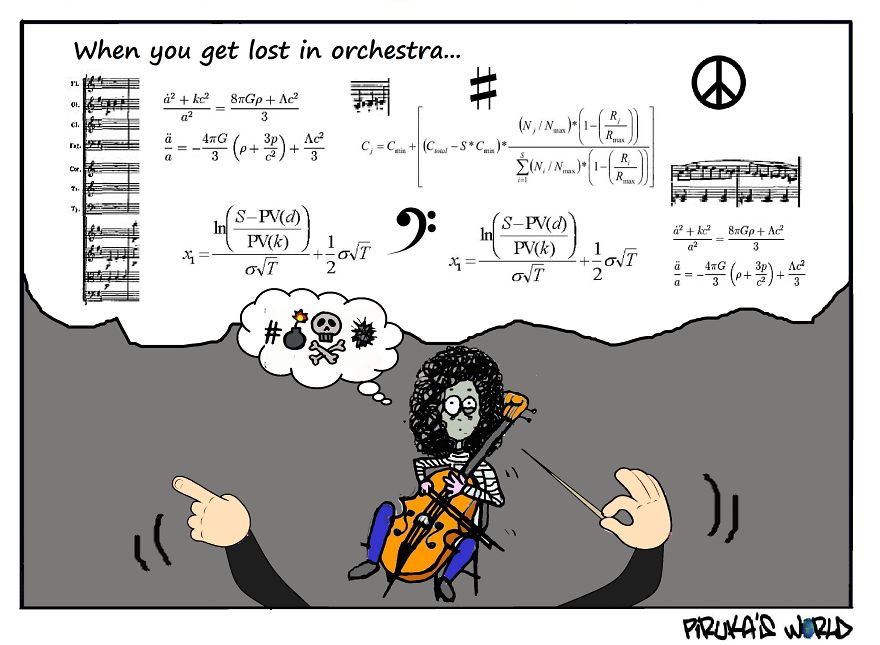Piruka's World: Crazy Musicians Life.