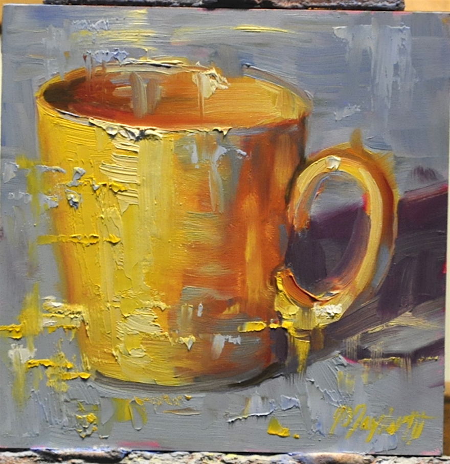The Eloquence Of Using Thick Paint On My Paintings!