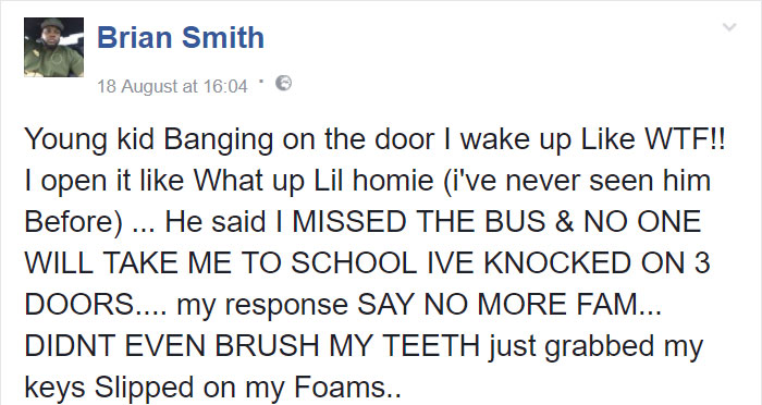 Everyone Ignored This Boy Banging On Doors For Help, Until This Guy Opened The Doors