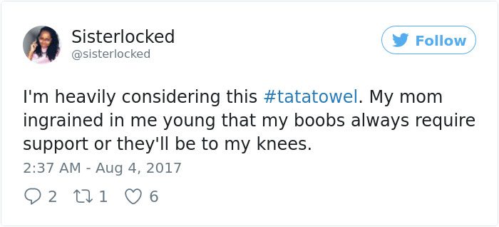 Ta-Ta Towels For Boobs Are A Thing Now, And It's A Woman's Dream Come True