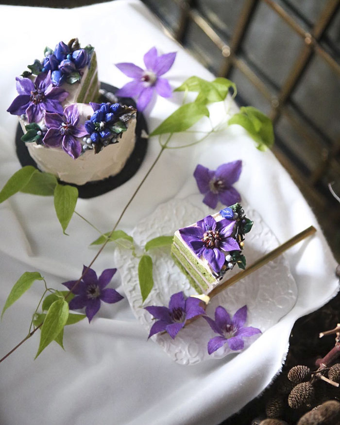 Buttercream Flower Cakes