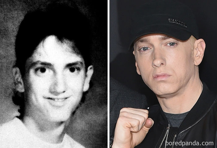 celebrities jobs before being famous 232 599a7d4d75510  700 - Onde trabalharam os famosos americanos? (Fotos: antes e depois)