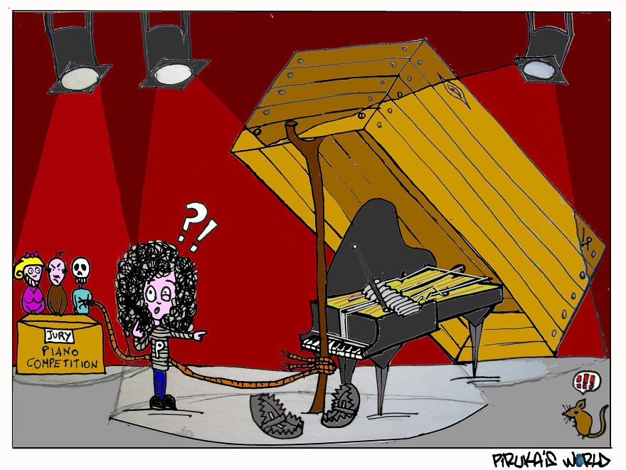 Piruka's World: Crazy Musicians Life.