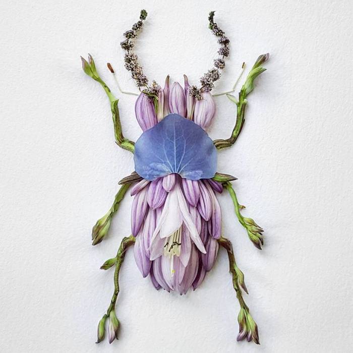 I Create Insects Out Of Flowers (9 Pics)