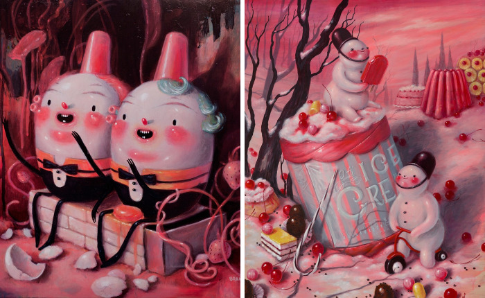 Artist Shows That Real Life Is Not A Fairy Tale Through Her Surreal Illustrations