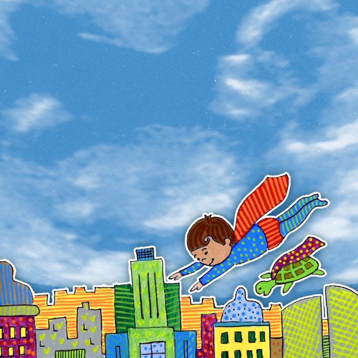 Artist Adds Ultrasounds And Sonograms To The Skies Of Whimsical Drawings