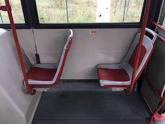 Sure Boss, The Bus Has All The Seats In Place