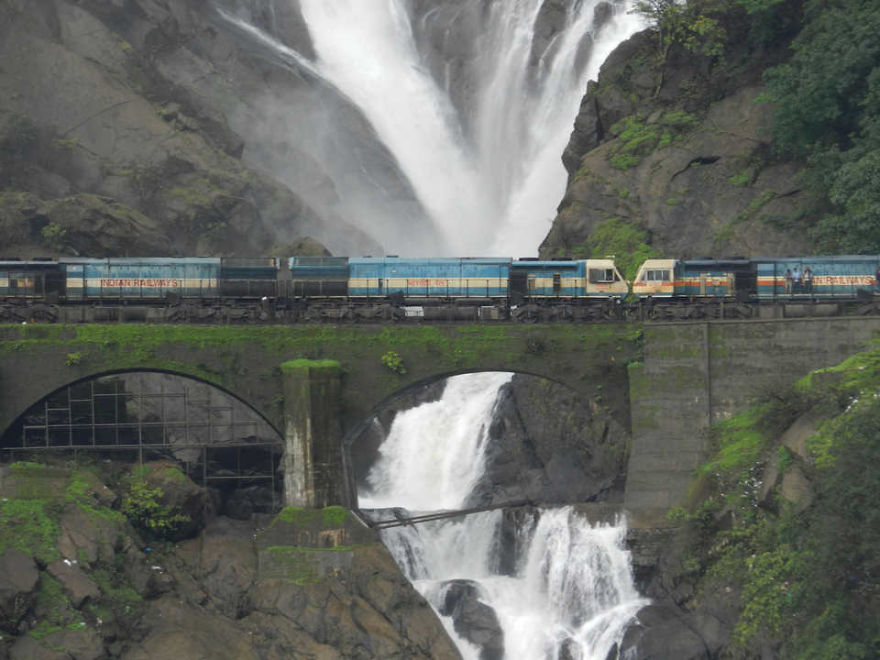 Dudhsagar Falls View Dudhsagar Falls View