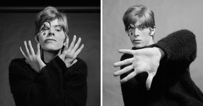 Never-Before-Seen Photos Of 20-Year-Old David Bowie Posing For His ...