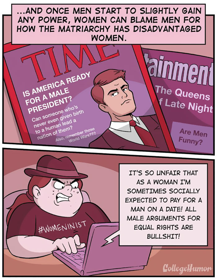 Controversial Comic Reveals What You're Really Saying When You Support Gender Equality, But Not Feminism