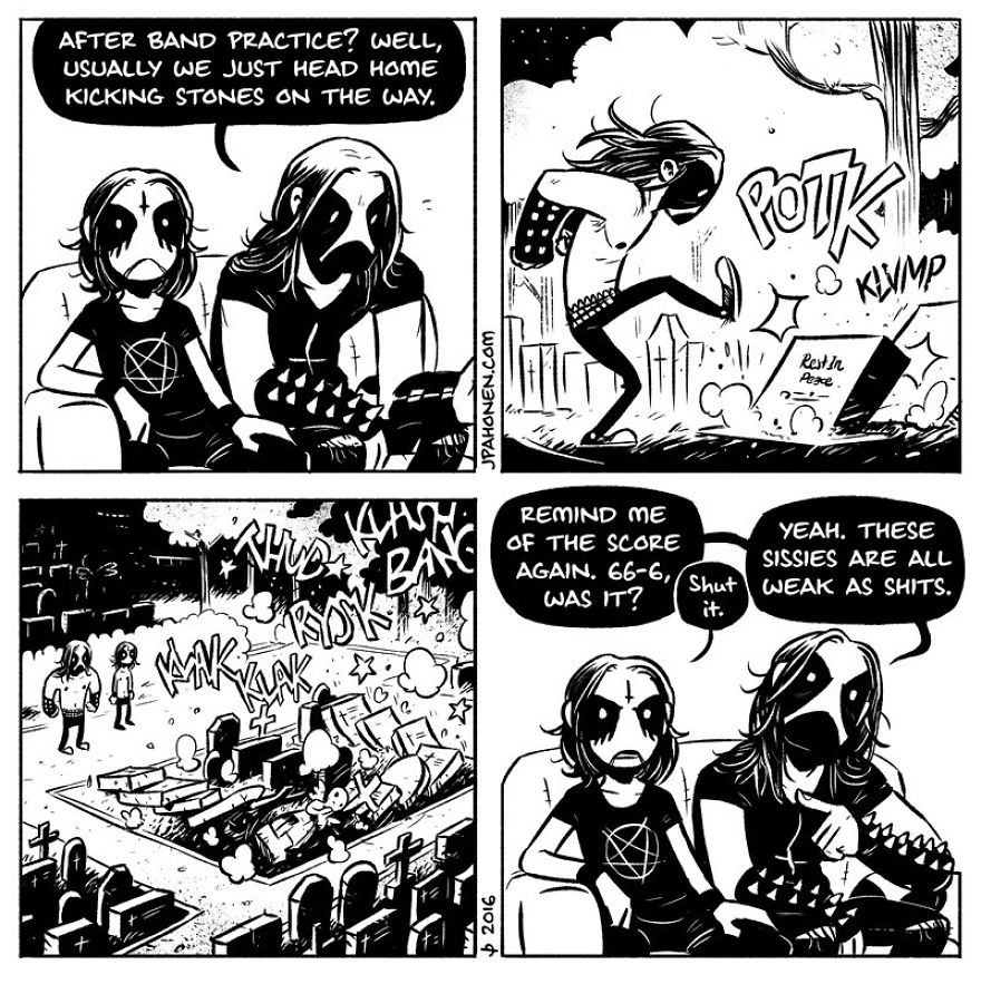 Black Metal Comics