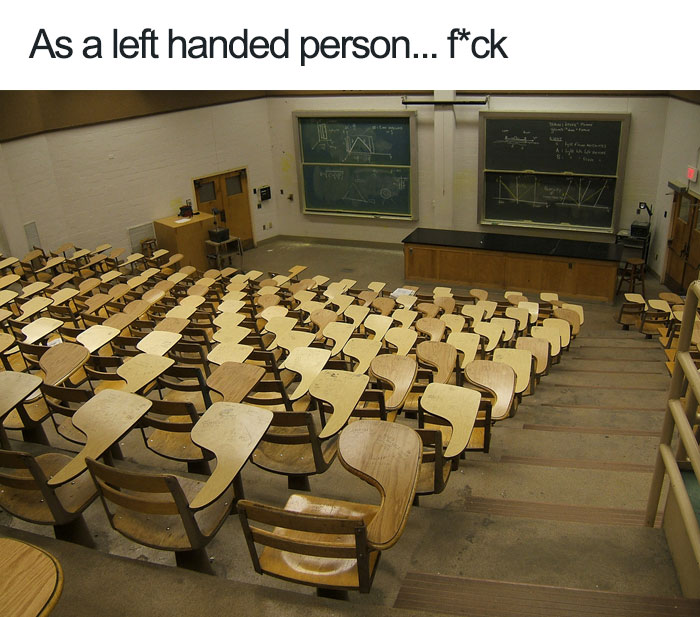 As A Left Handed Person... F*ck
