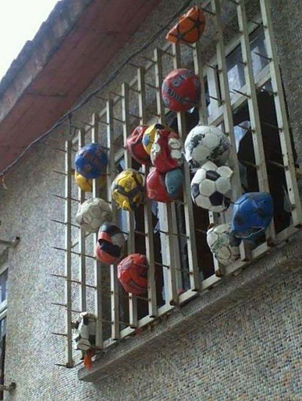 How To Stop Your Neighbours From Hitting Their Balls Against Your Wall