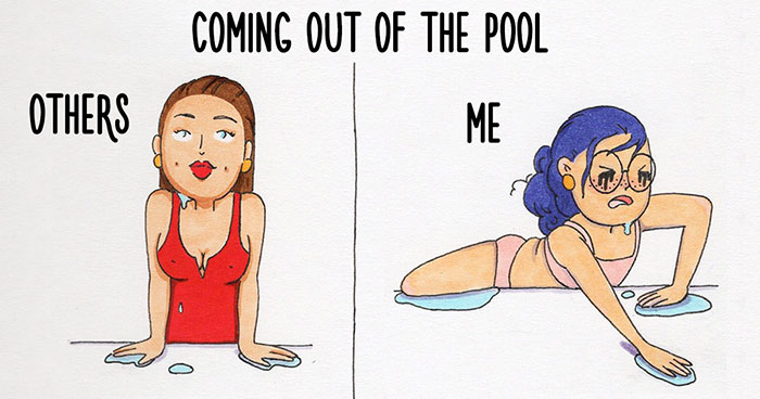 Relatable Everyday Girls Problems Illustrated In Cute And Funny Comics