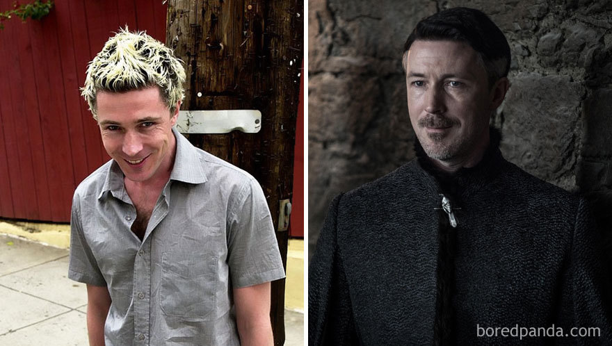 Aidan Gillen As Frank (In 2000's The Low Down) And As Petyr Baelish (In GoT)