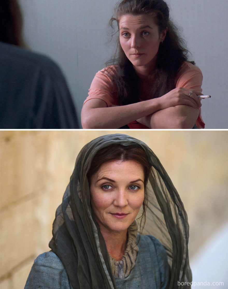 Michelle Fairley As Teresa Doyle (In 1990's Hidden Agenda) And As Catelyn Stark (In GoT)
