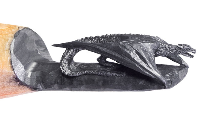 I Turn Pencil Lead Into Miniature Game of Thrones Sculptures