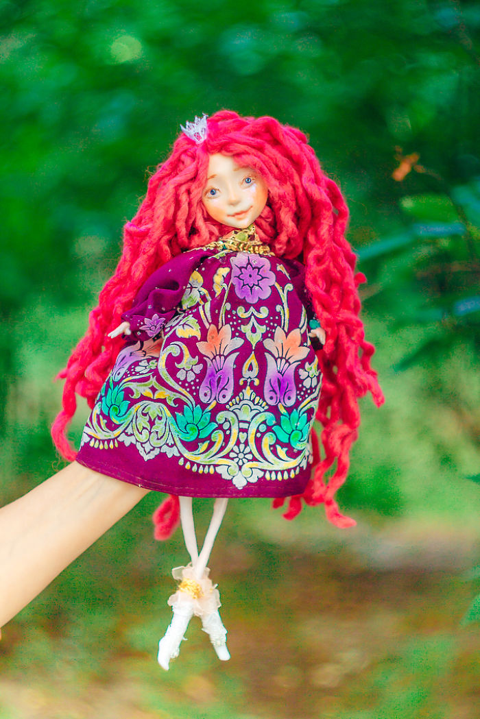 We Make Handmade Fairy Dolls And Share Them As Street Performers