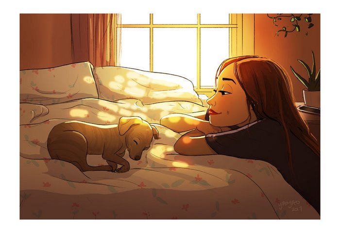 Illustrator Perfectly Captures The Happiness Of Living Alone In 37  Illustrations | Bored Panda