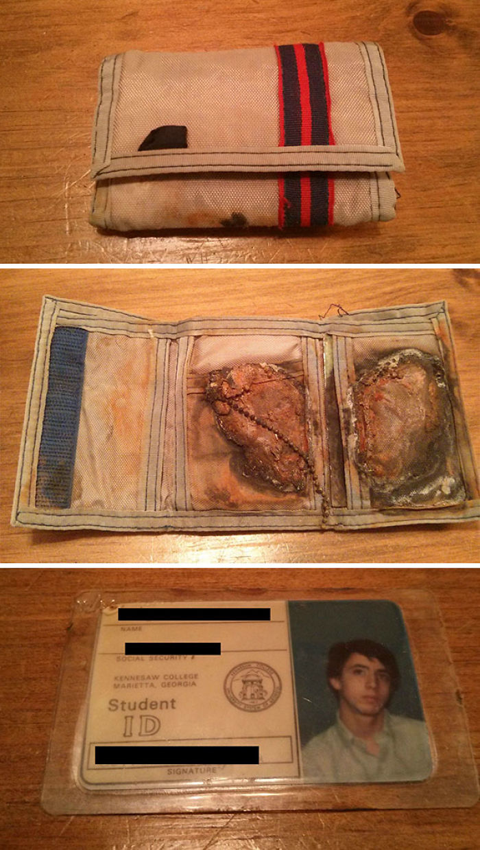 Alguien ha encontrado la cartera que perdí en el océano hace 24 años