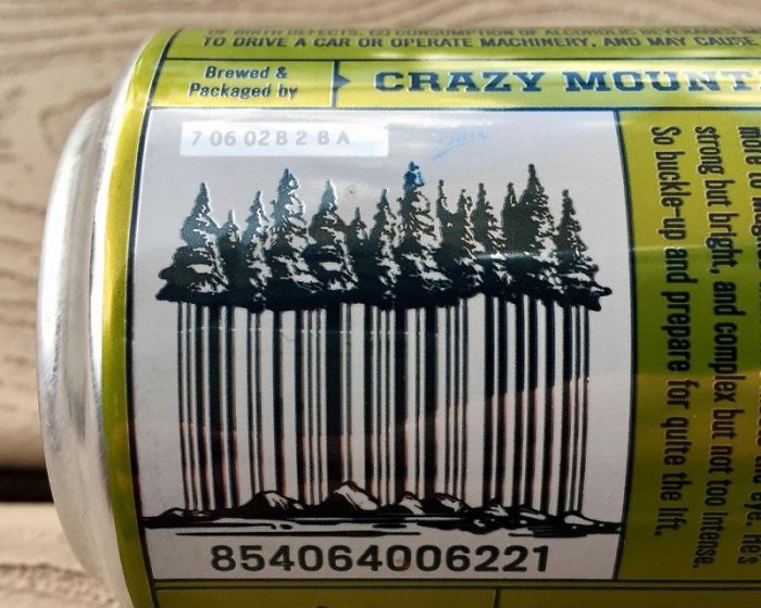 The Barcode On This Beer