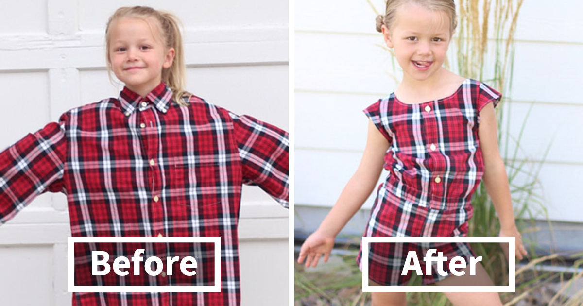 Genius Mom Uses Husband's Old Shirts To ...