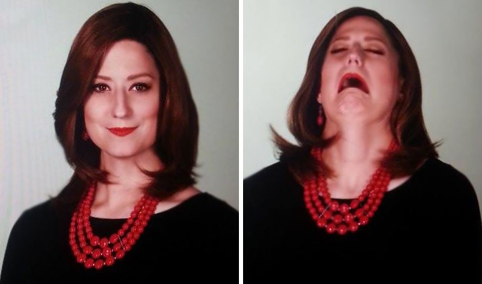 Taking My Latest Newsroom Headshots This Morning. They Caught Me Mid Sneeze. I Just Knew It Belonged Here
