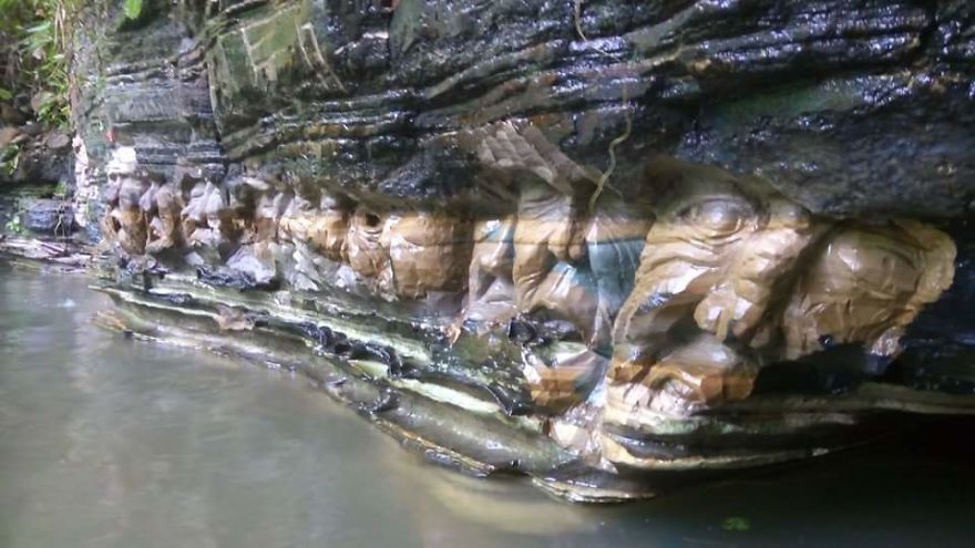 Freezing Myself Just To Make This Stone Scupture
