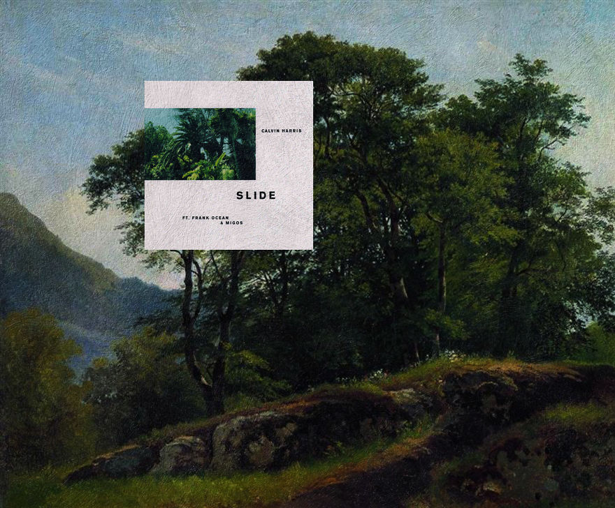 Slide By Calvin Harris Ft Frank Ocean And Migos + Beech Forest In Switzerland By Ivan Shishkin
