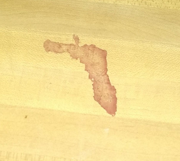 This Wine Spill Looks Just Like Florida