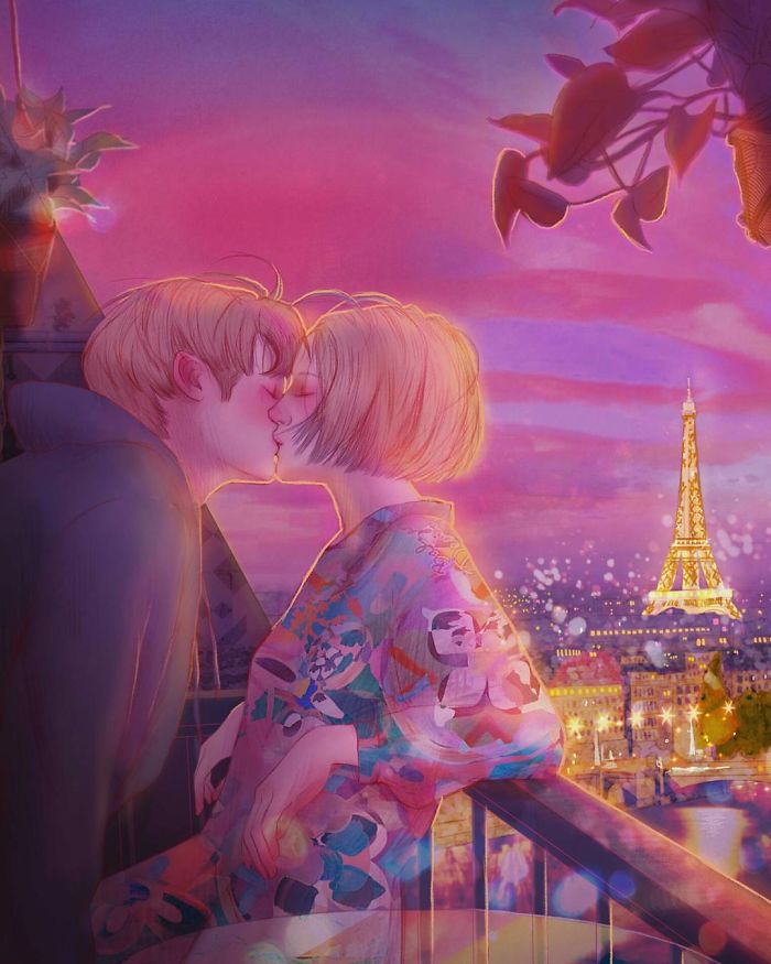 Kissing In The City Of Love