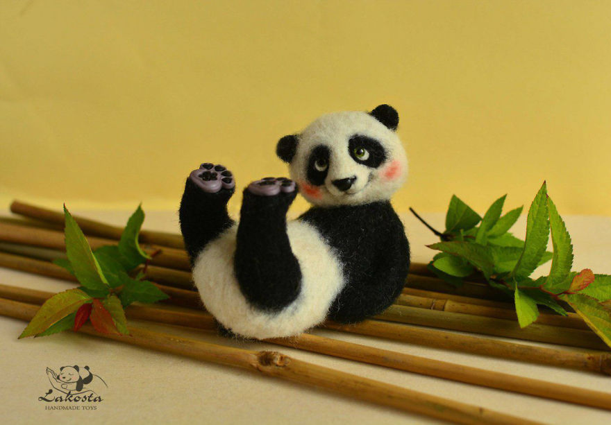 Cutest Felted Toys Ever By Lakosta