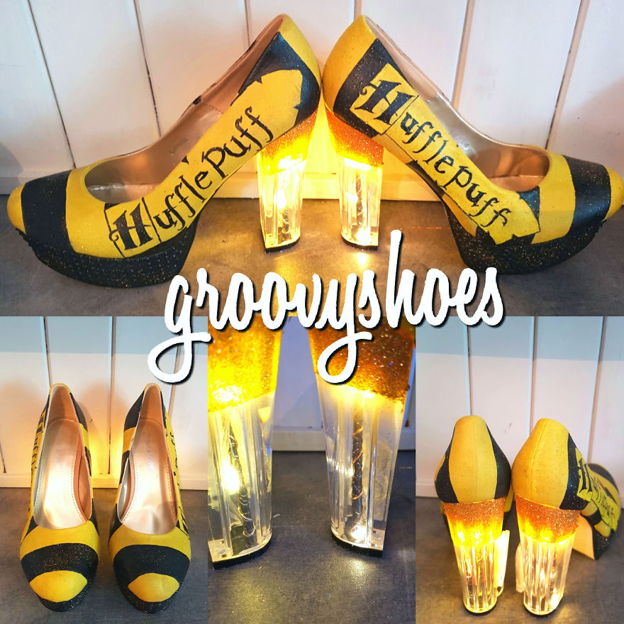 Light Up Hogwarts Heels